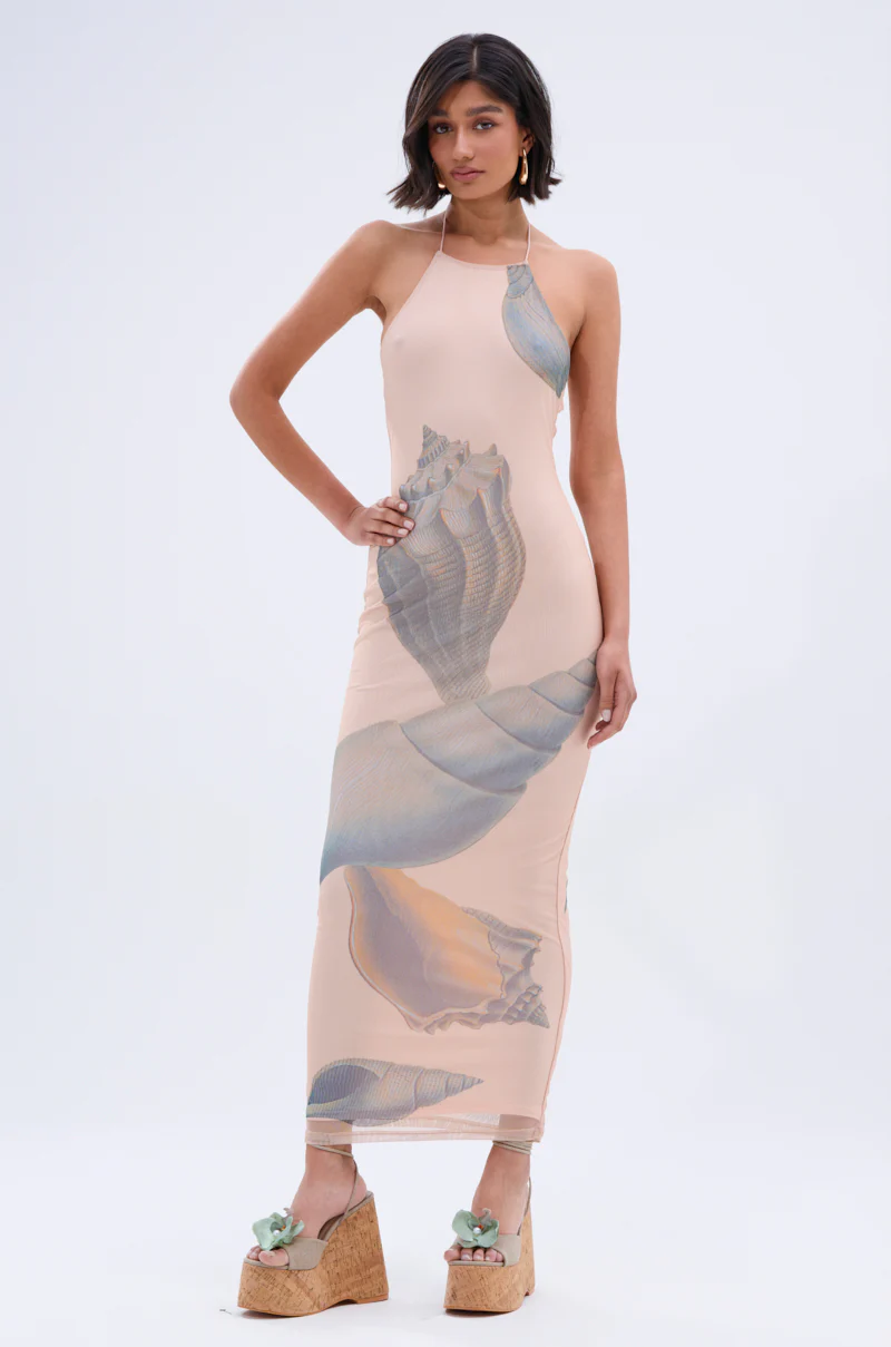 BY THE SEASHORE PRINTED MAXI DRESS - Image 5