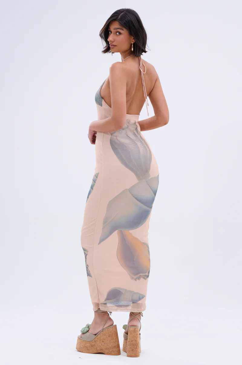 BY THE SEASHORE PRINTED MAXI DRESS - Image 7