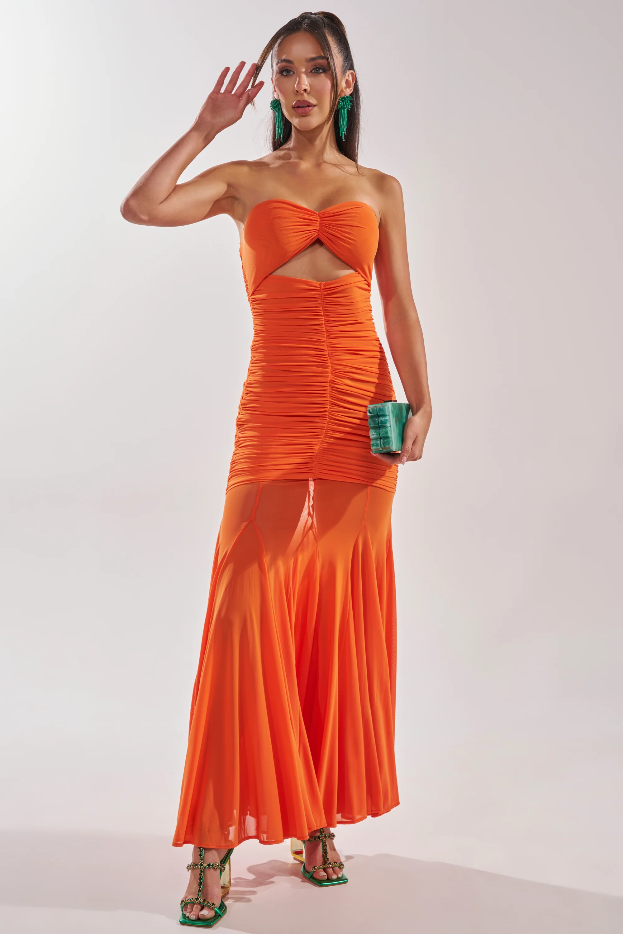 CABANA CHILL CINCHED MAXI DRESS - Image 2