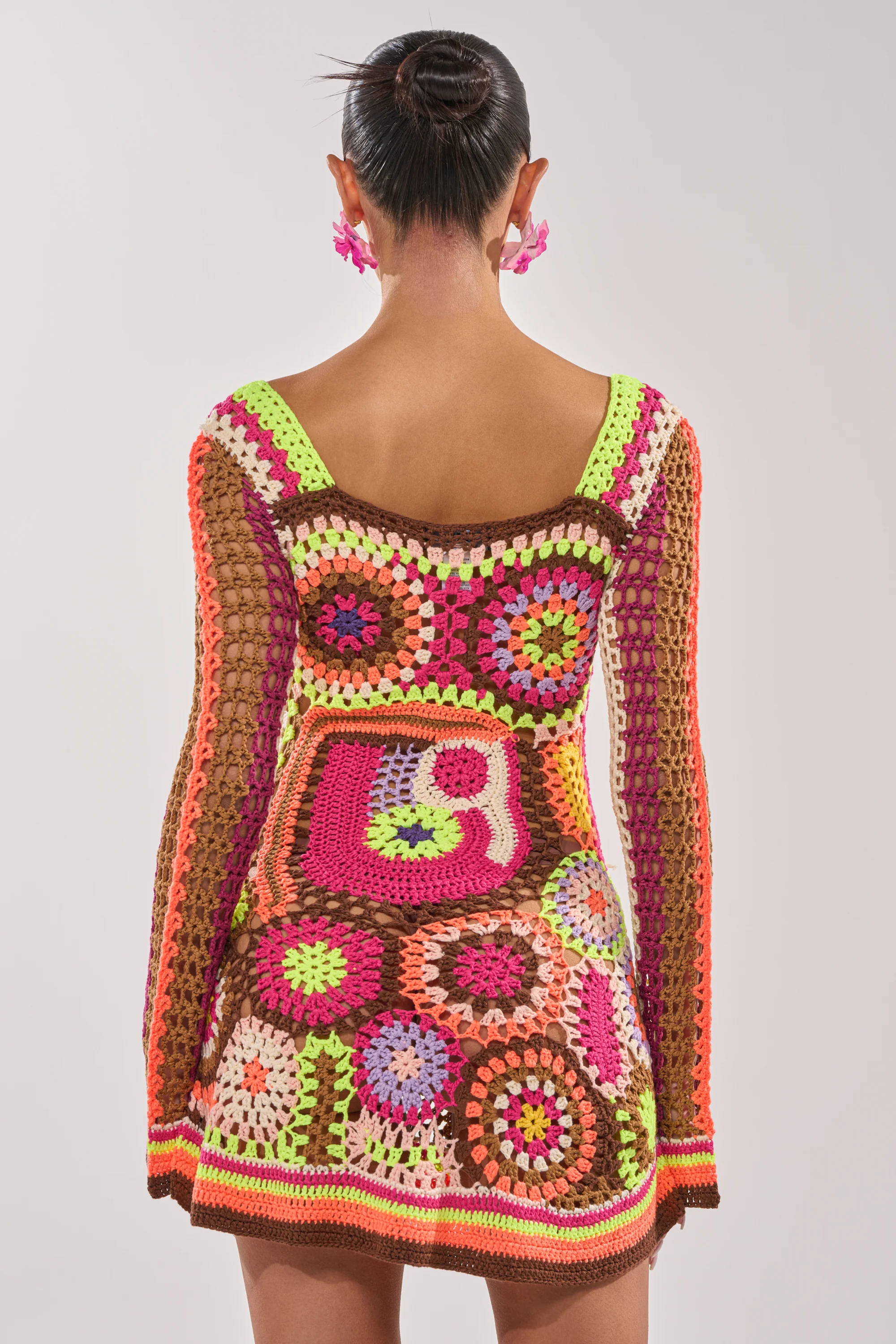 CABANA CROCHET MINI DRESS - Image 5