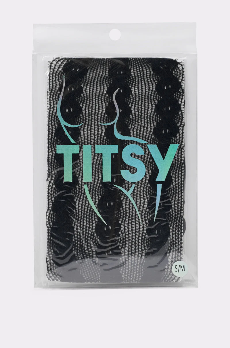 CABLE KNIT TIGHTS - Image 5