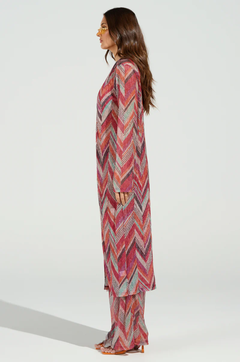 CALI FAYE LONGLINE DUSTER - Image 4