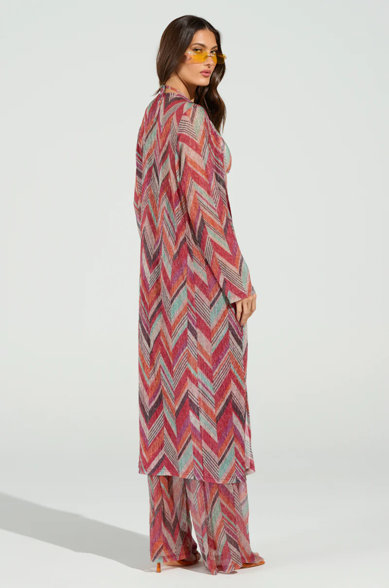 CALI FAYE LONGLINE DUSTER - Image 5