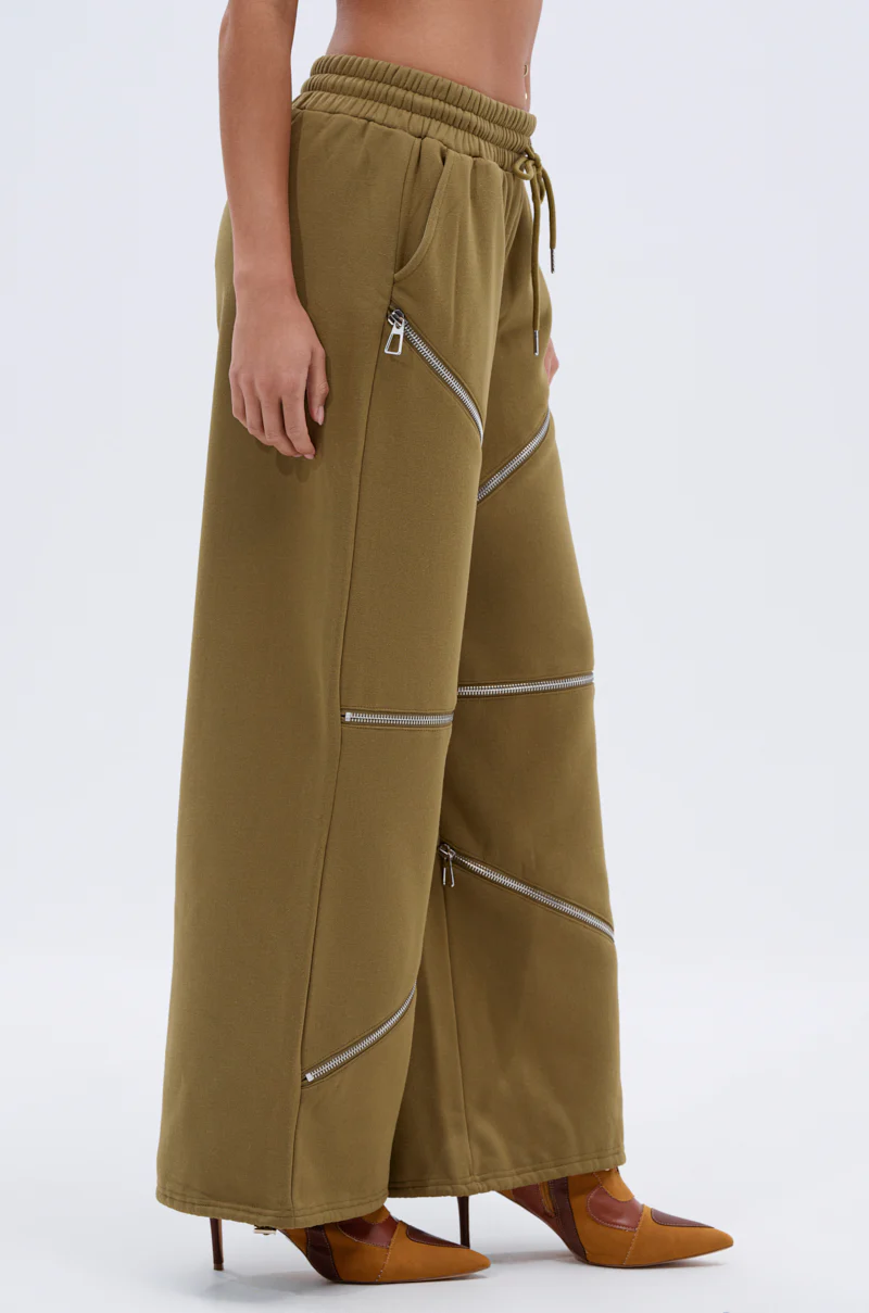 CALI MULTI ZIPPER SWEATPANT - Image 5
