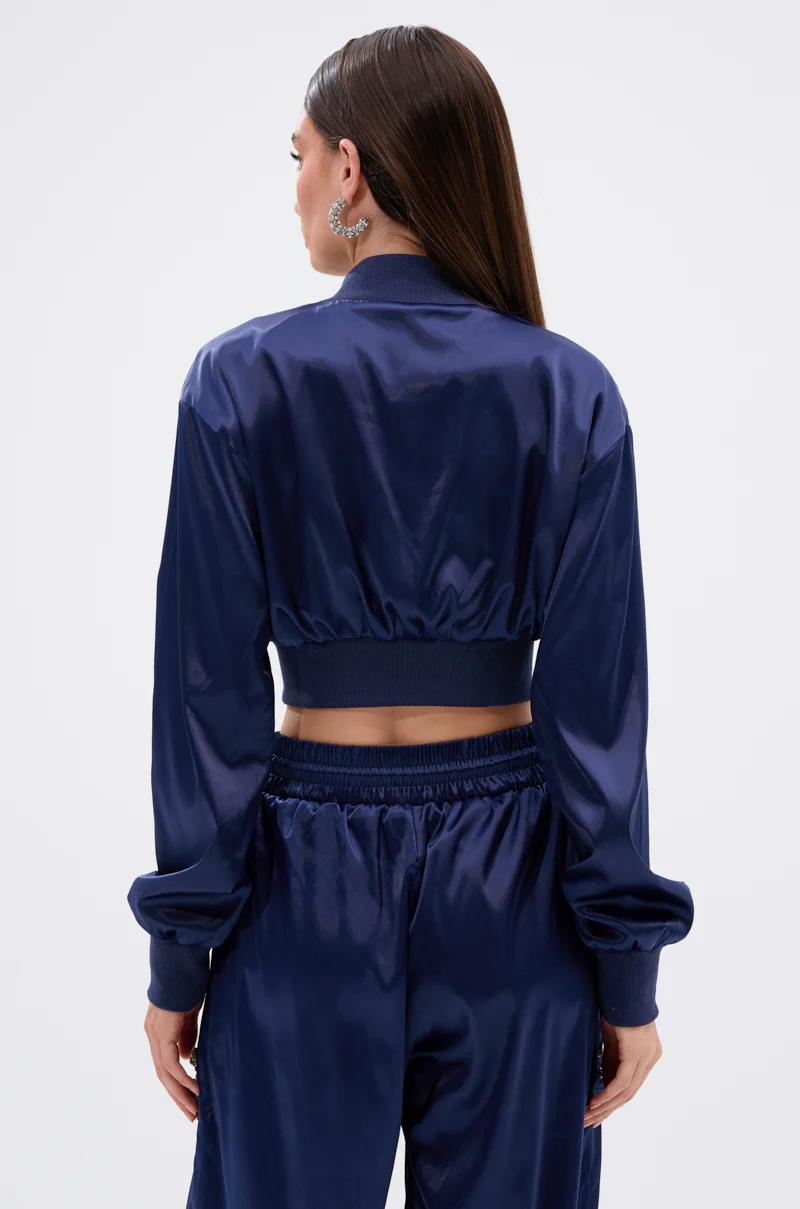 CALL BACK SATIN BOMBER - Image 5