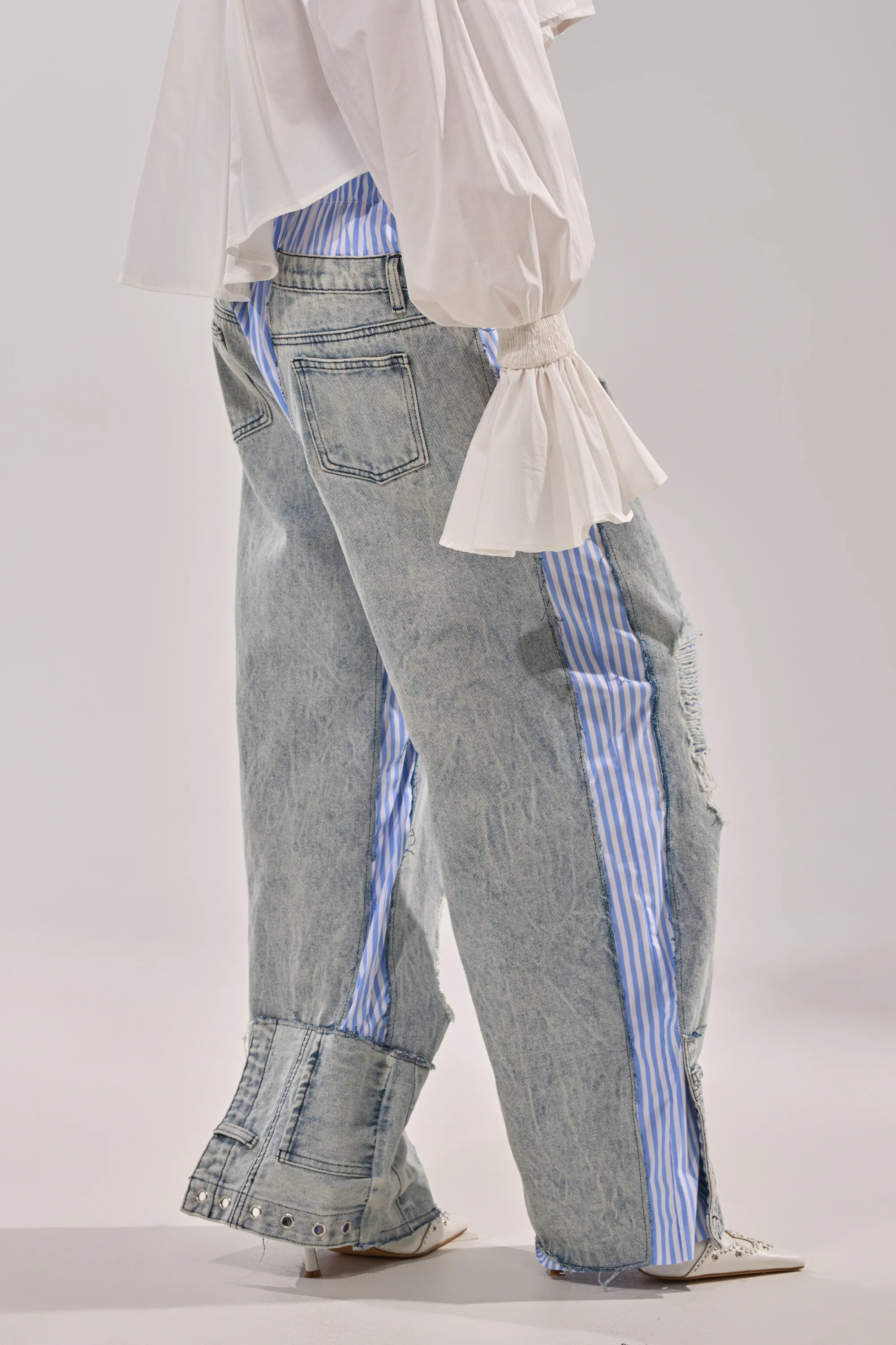 CALL IT WHAT YOU WANT MIXED UP TROUSER - Image 3