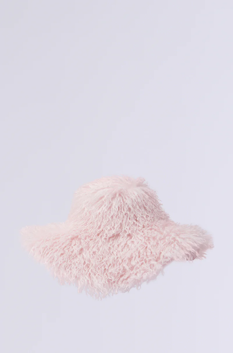 CALL ME BABY FAUX FUR HAT - Image 3