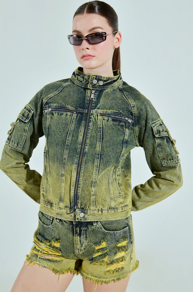 CALL ME CRAZY DENIM MOTO - Image 5