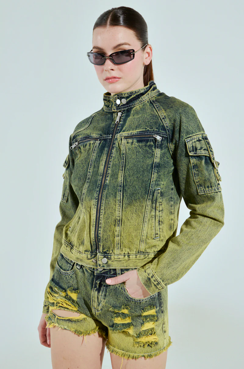 CALL ME CRAZY DENIM MOTO - Image 6
