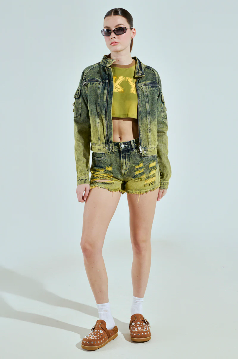 CALL ME CRAZY DENIM MOTO - Image 9