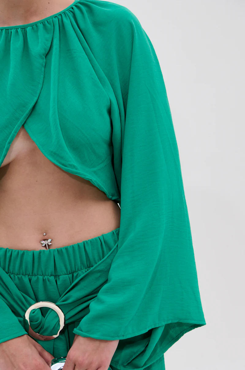 CALL ME LATER CROSSOVER BLOUSE - Image 6