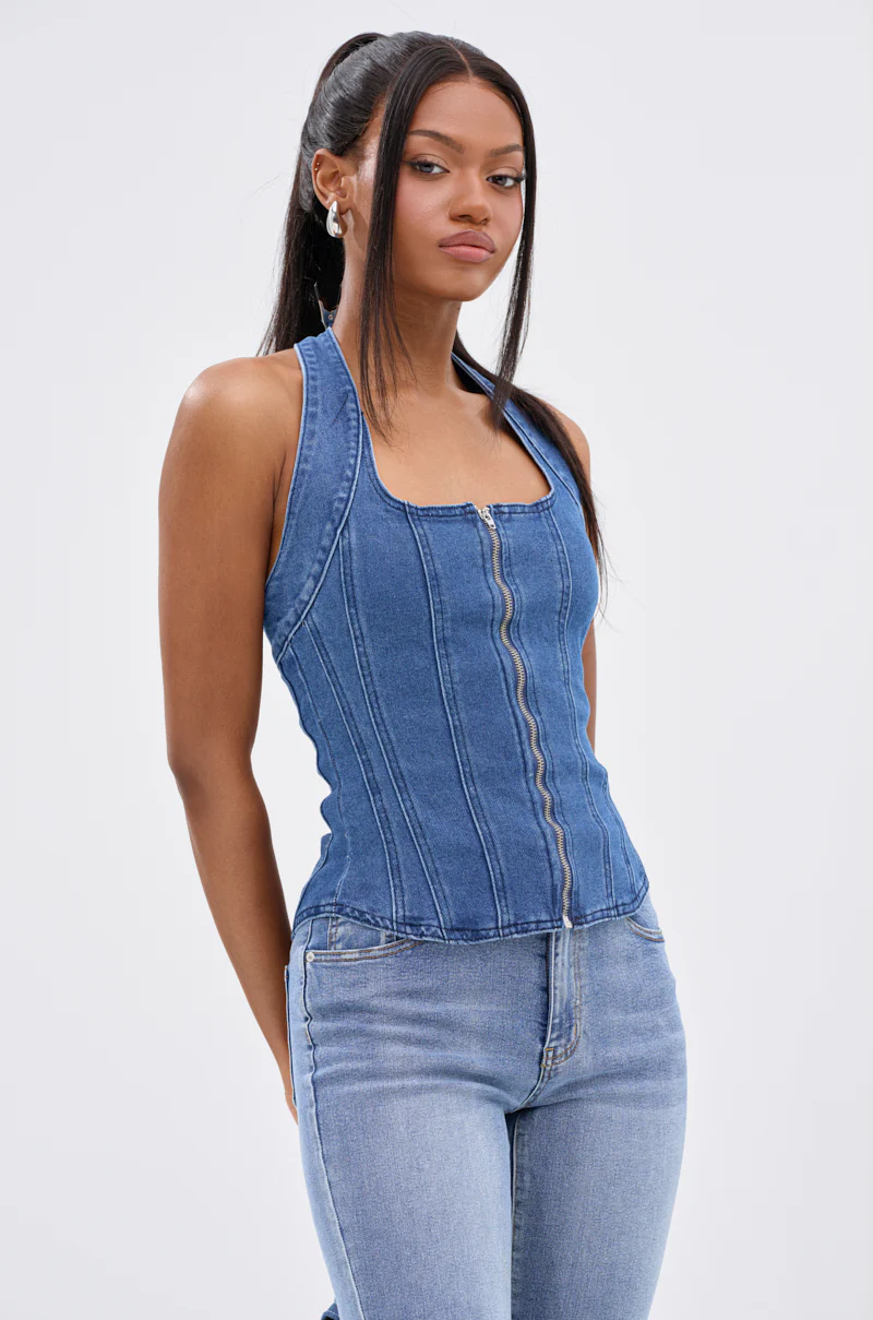 CALM AND COLLECTED CORSET TOP - Image 2
