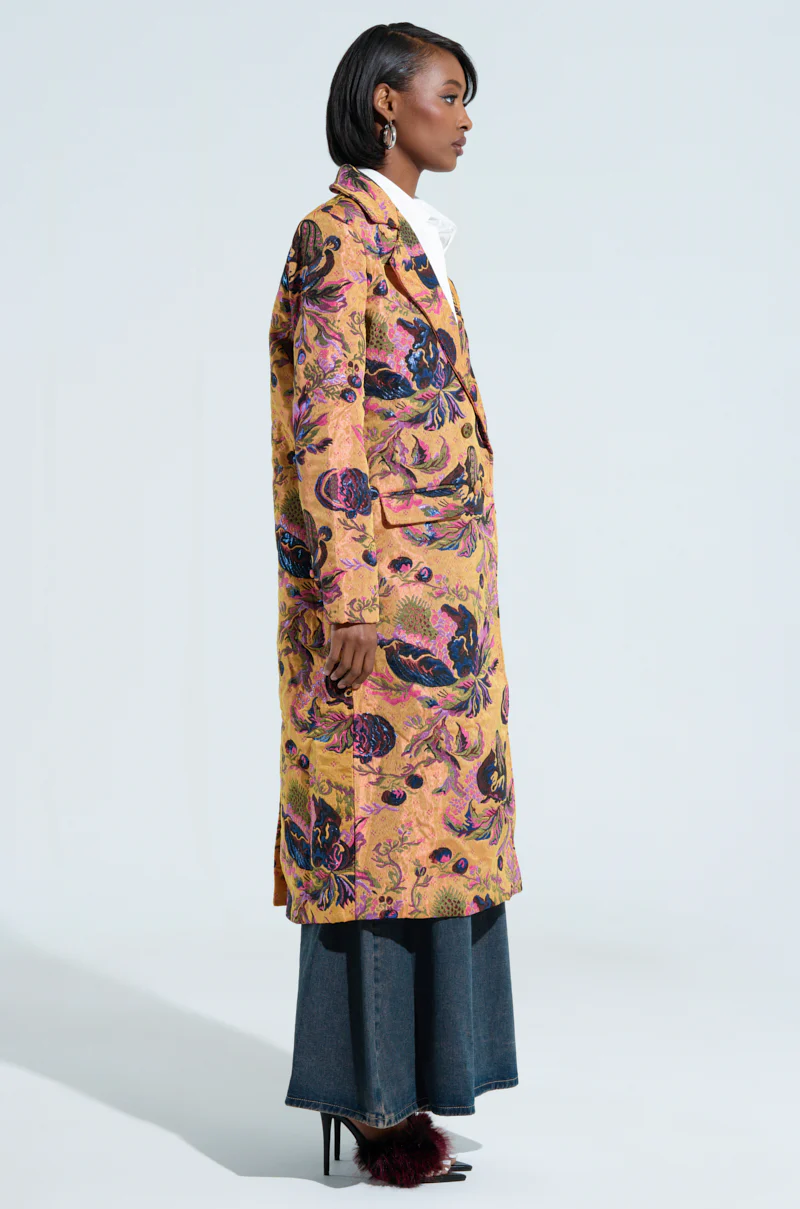 CAMBRIDGE BROCADE TRENCH - Image 3