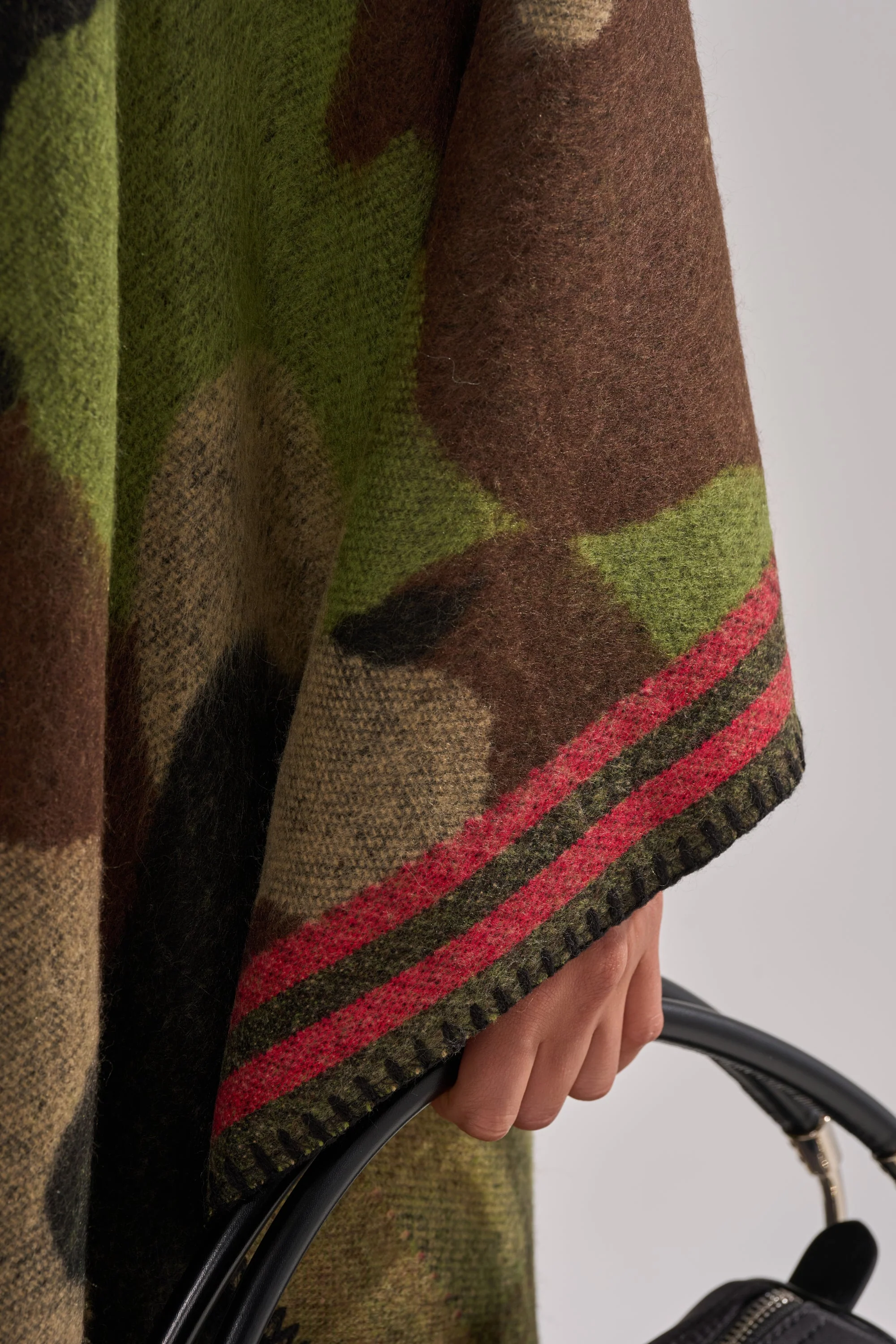 CAMO NIGHTS MAXI PONCHO - Image 8