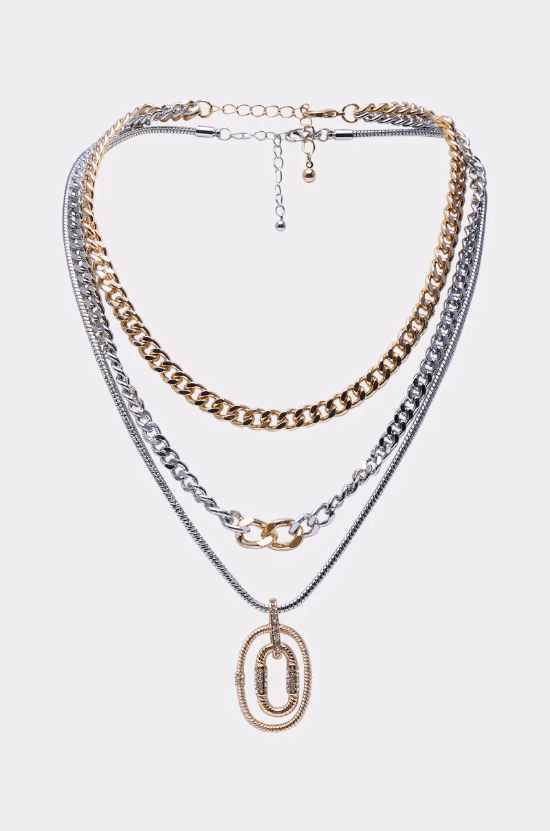 CAN YOU NOT NECKLACE SET