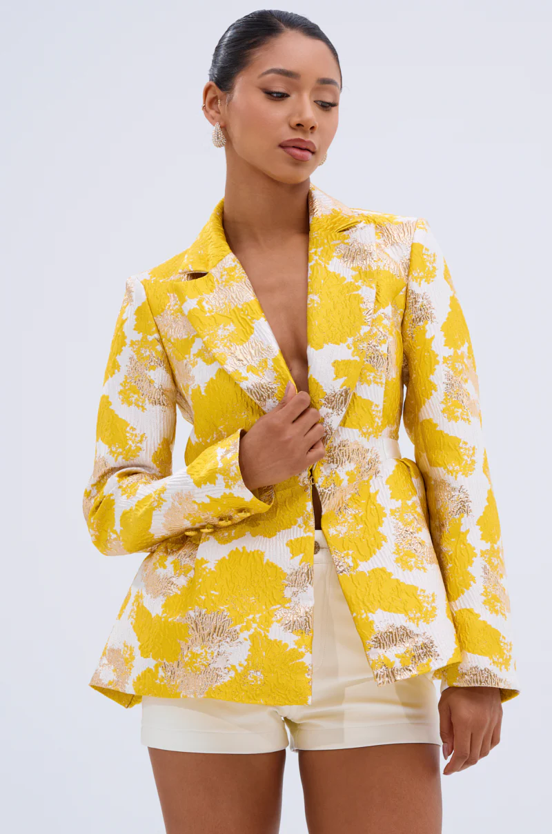 CANARY PEPLUM BLAZER - Image 2