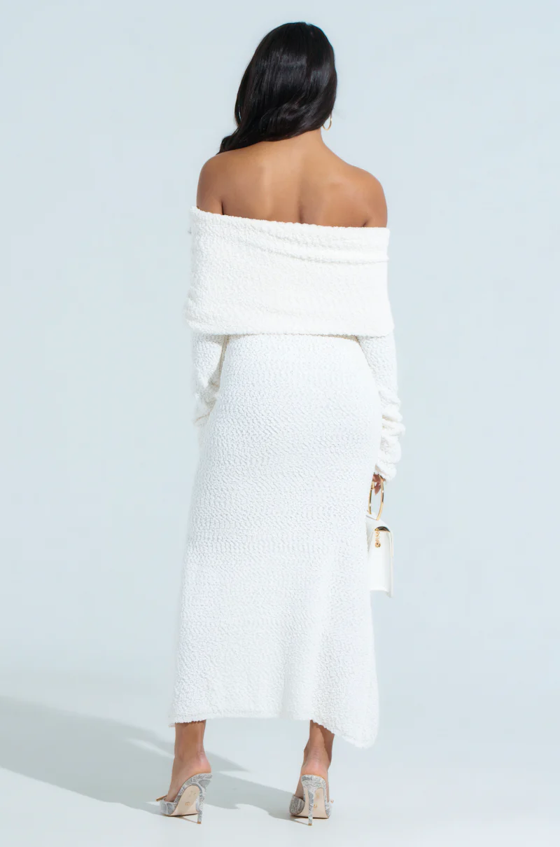 CANCELLED PLANS KNIT MIDI DRESS - Image 5