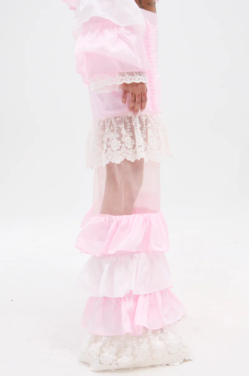 CANDY LACE TRIM PANTS - Image 3
