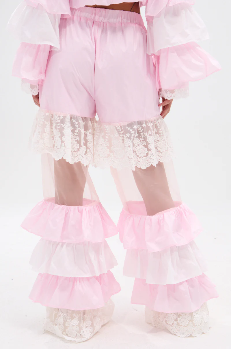 CANDY LACE TRIM PANTS - Image 4