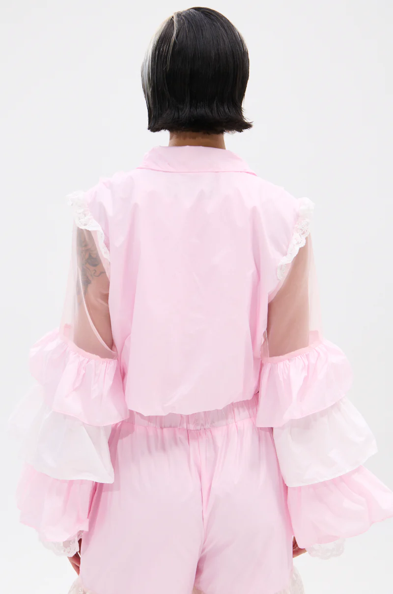 CANDY LACE TRIM WINDBREAKER - Image 5