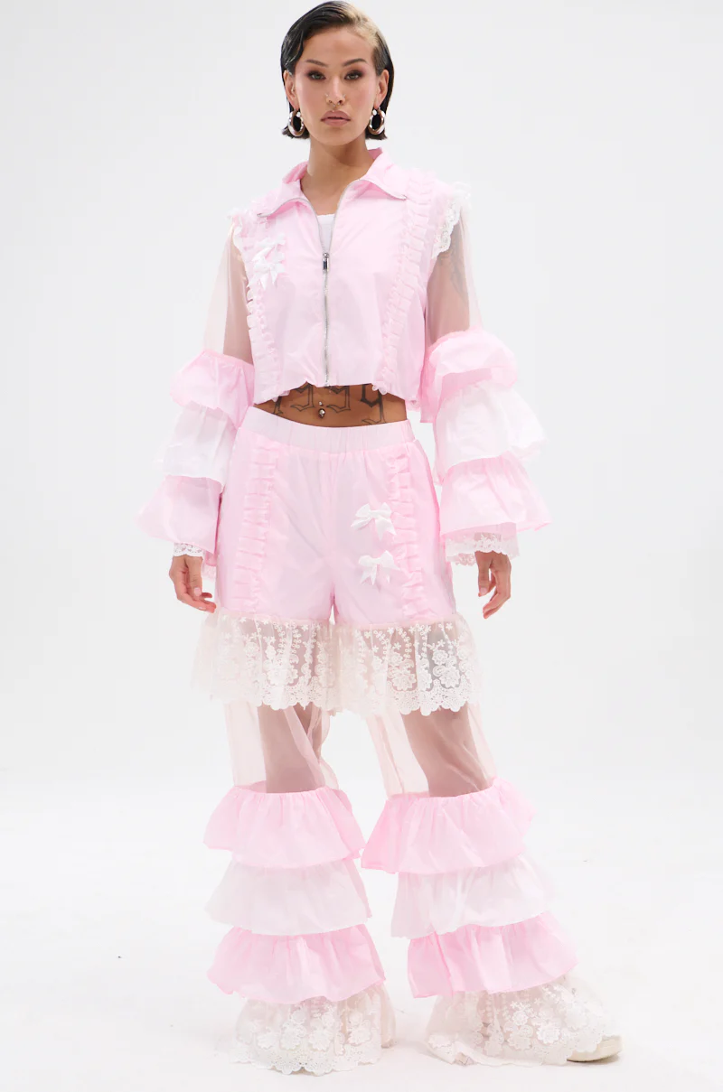CANDY LACE TRIM WINDBREAKER - Image 7