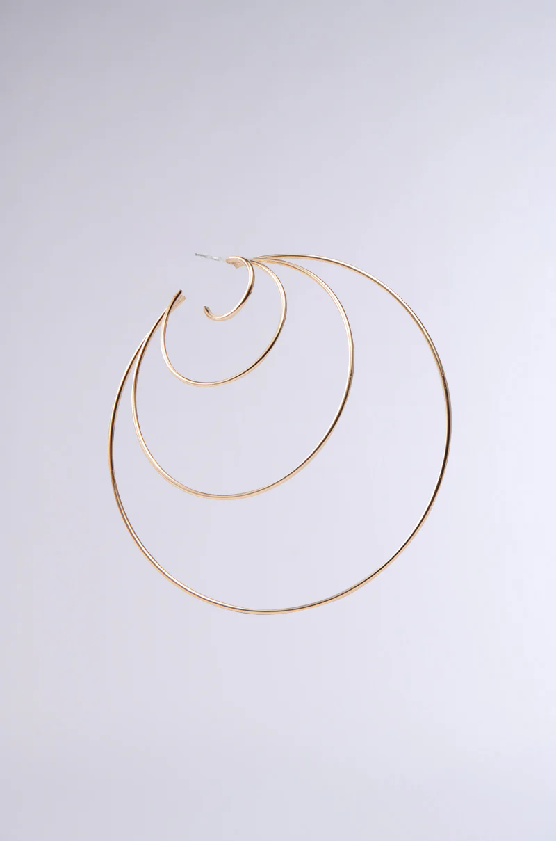 CANT KEEP UP HOOP EARRING - Image 7