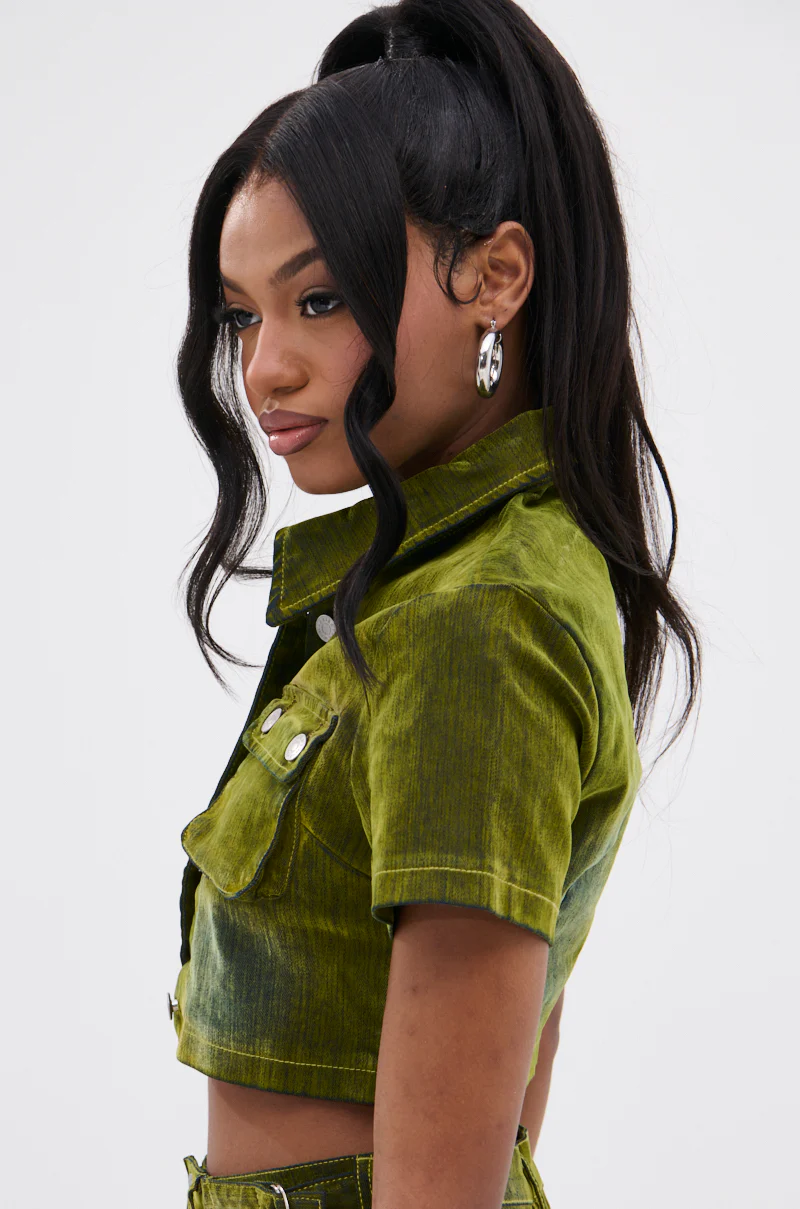 CAN'T STOP LOOKING BUTTON DOWN TOP - Image 3