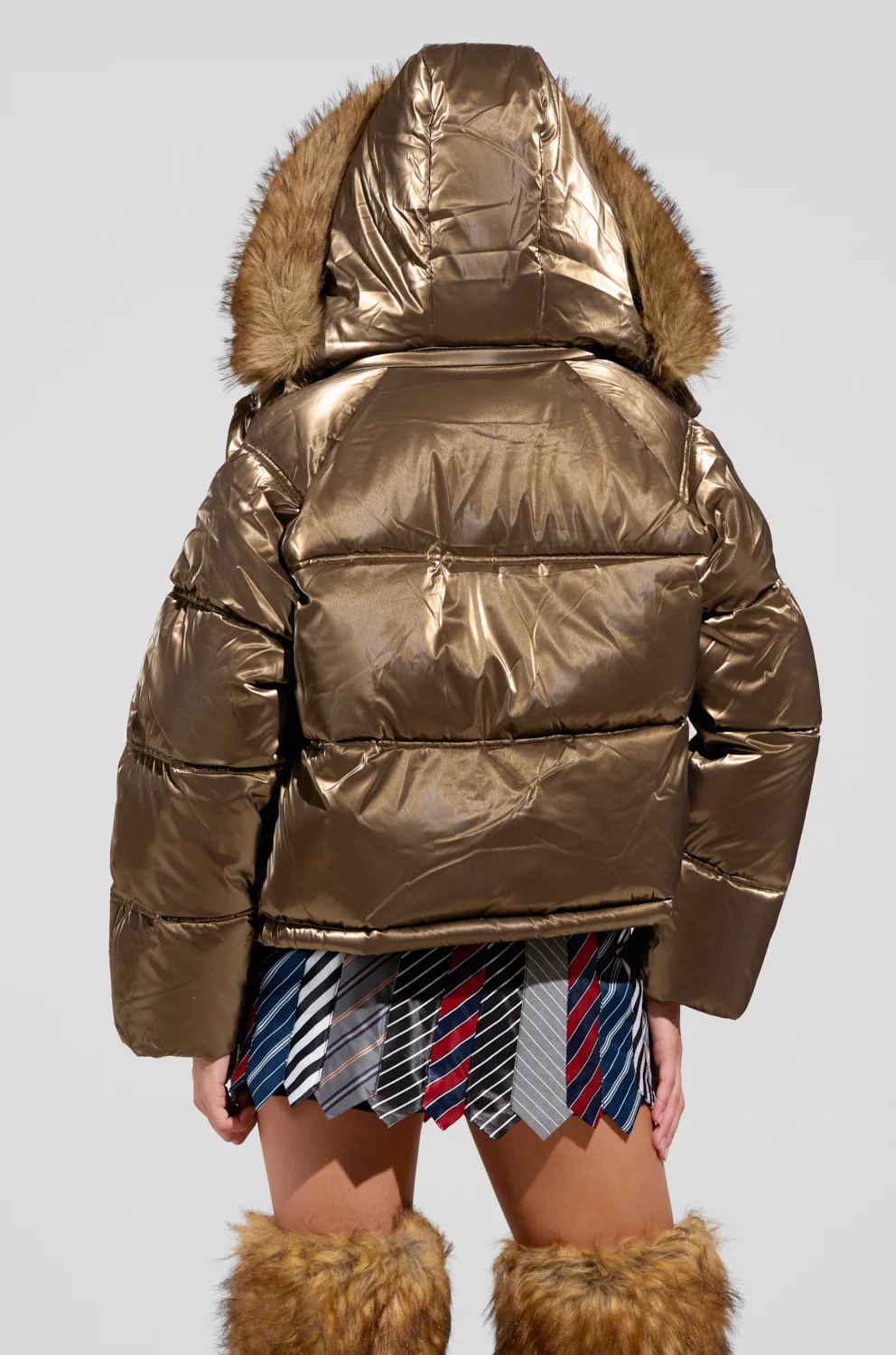 CAPRI FUR TRIM PUFFER - Image 8