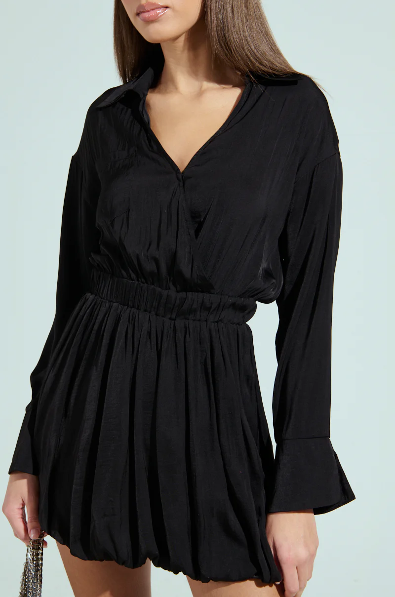 CARMEN SATIN MINI DRESS - Image 7
