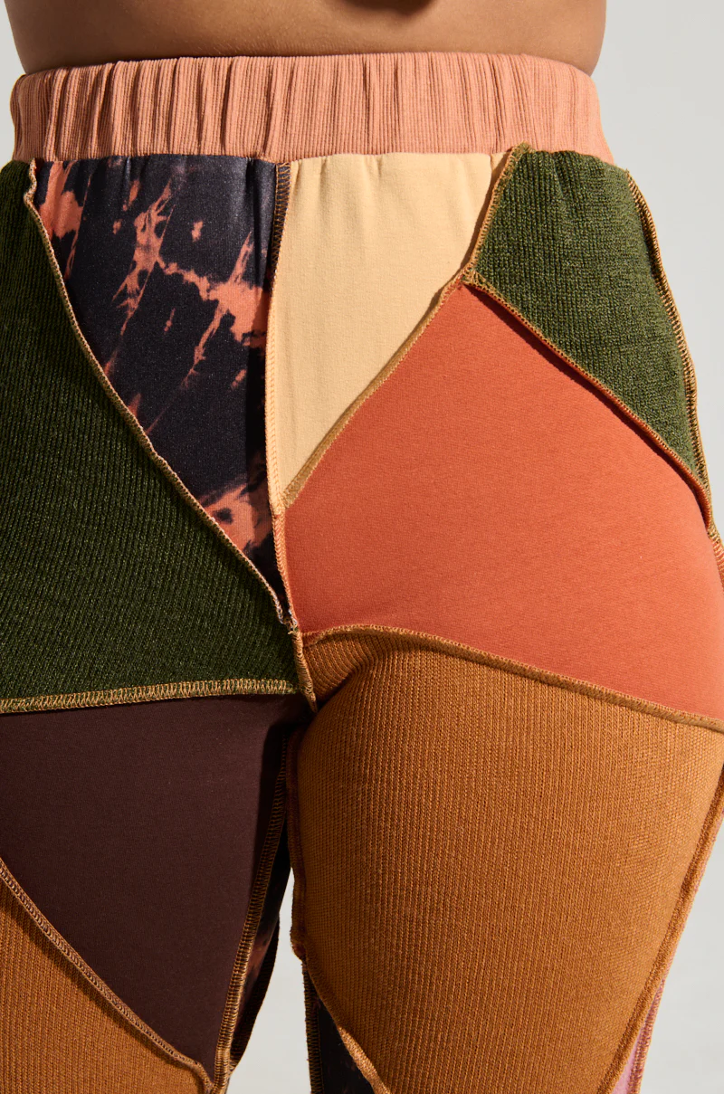 CATCH FEELINGS PATCHWORK JOGGER - Image 8