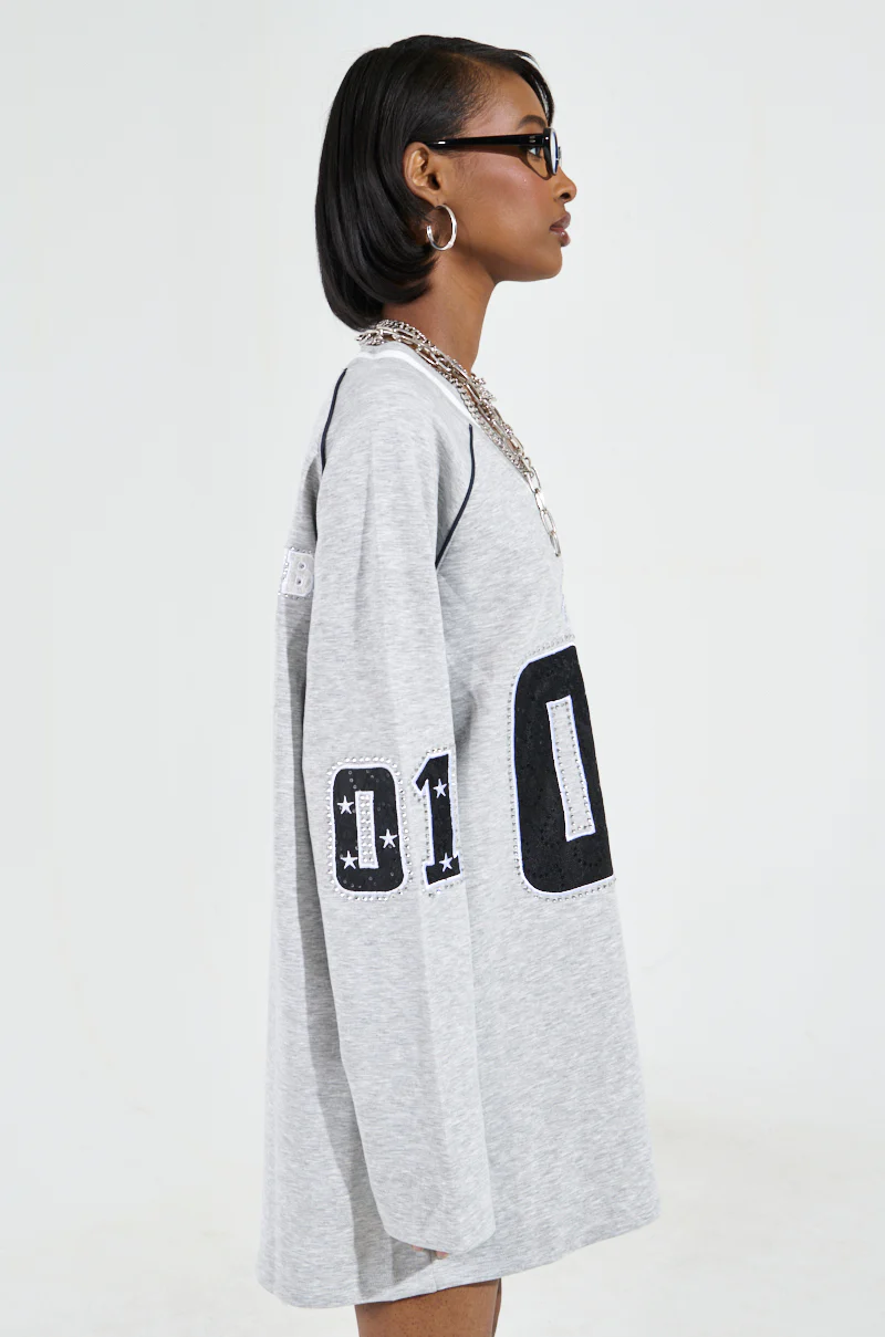 CATCH ME COURTSIDE SWEATSHIRT DRESS - Image 5