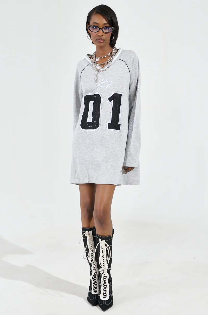 CATCH ME COURTSIDE SWEATSHIRT DRESS - Image 7