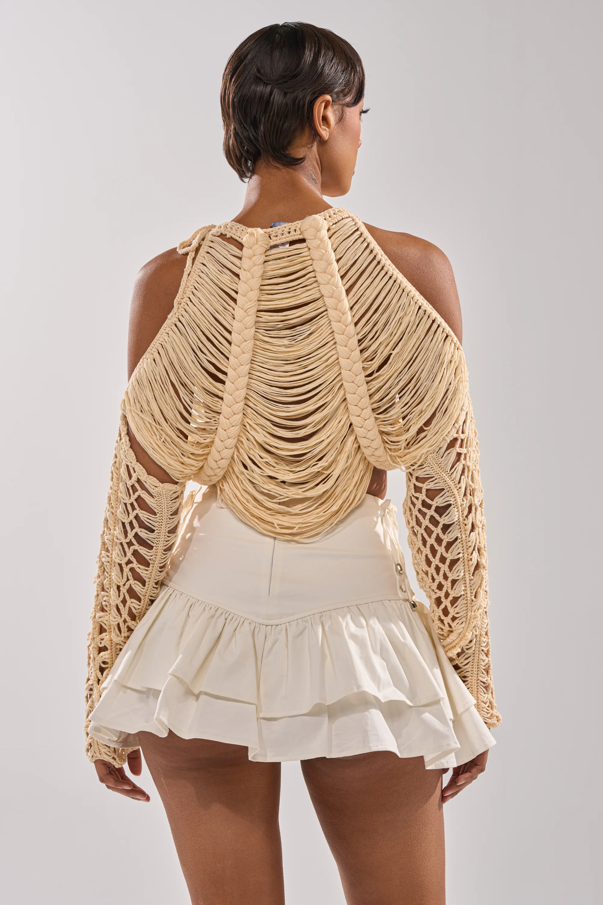 CATCHING FEELING FRINGE SWEATER - Image 4