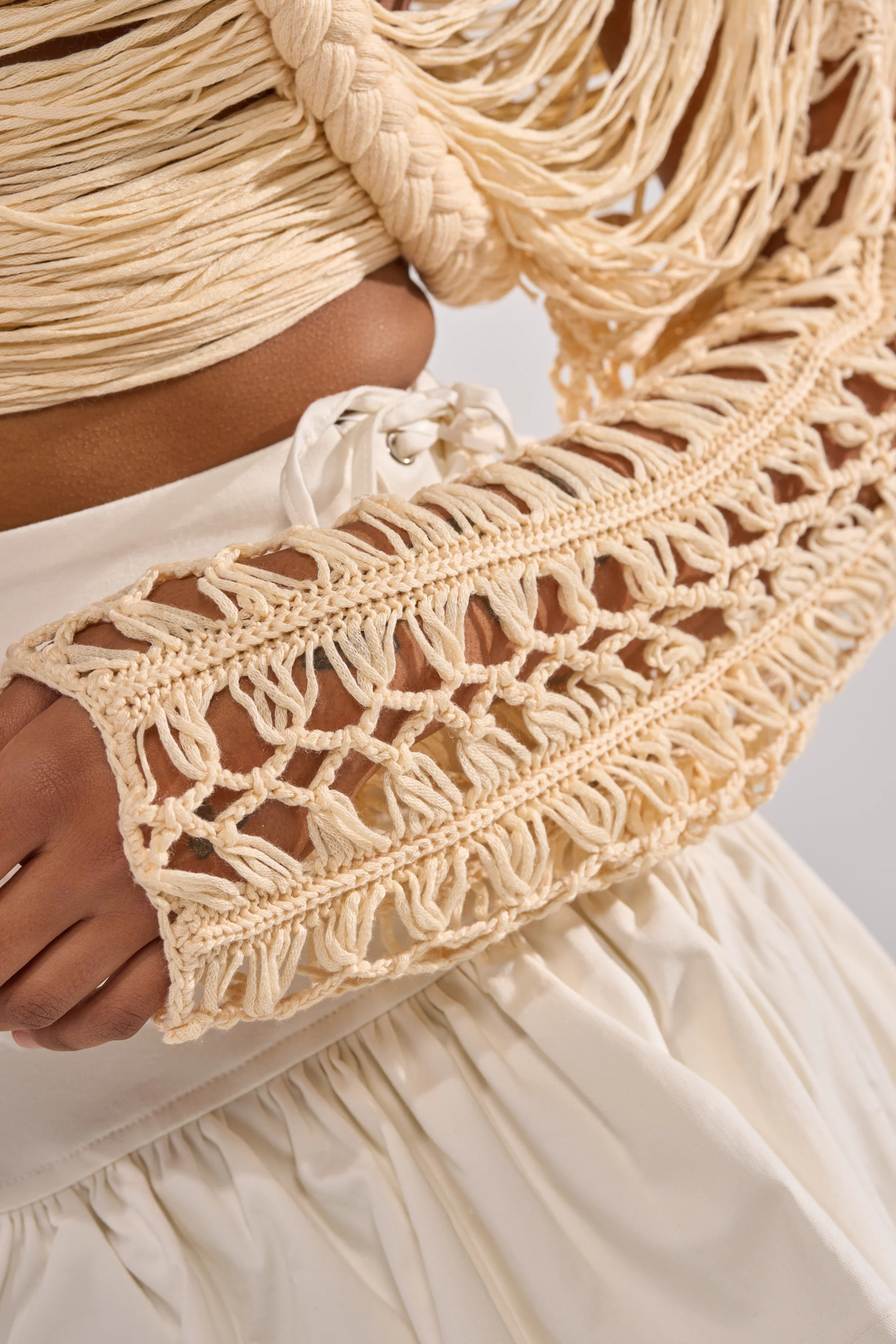 CATCHING FEELING FRINGE SWEATER - Image 7