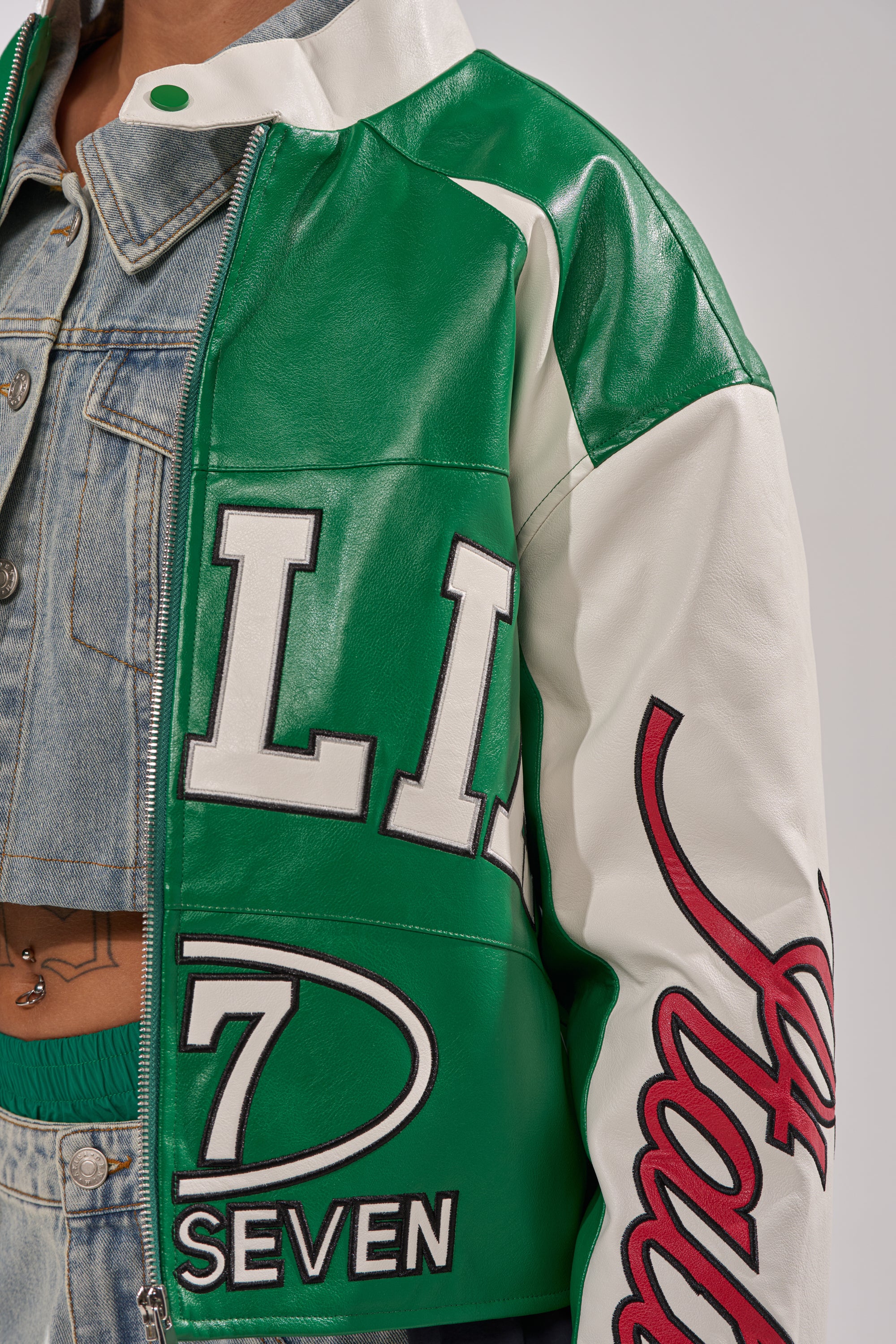 CATCHING FLIGHTS EMBROIDERED BOMBER - Image 12