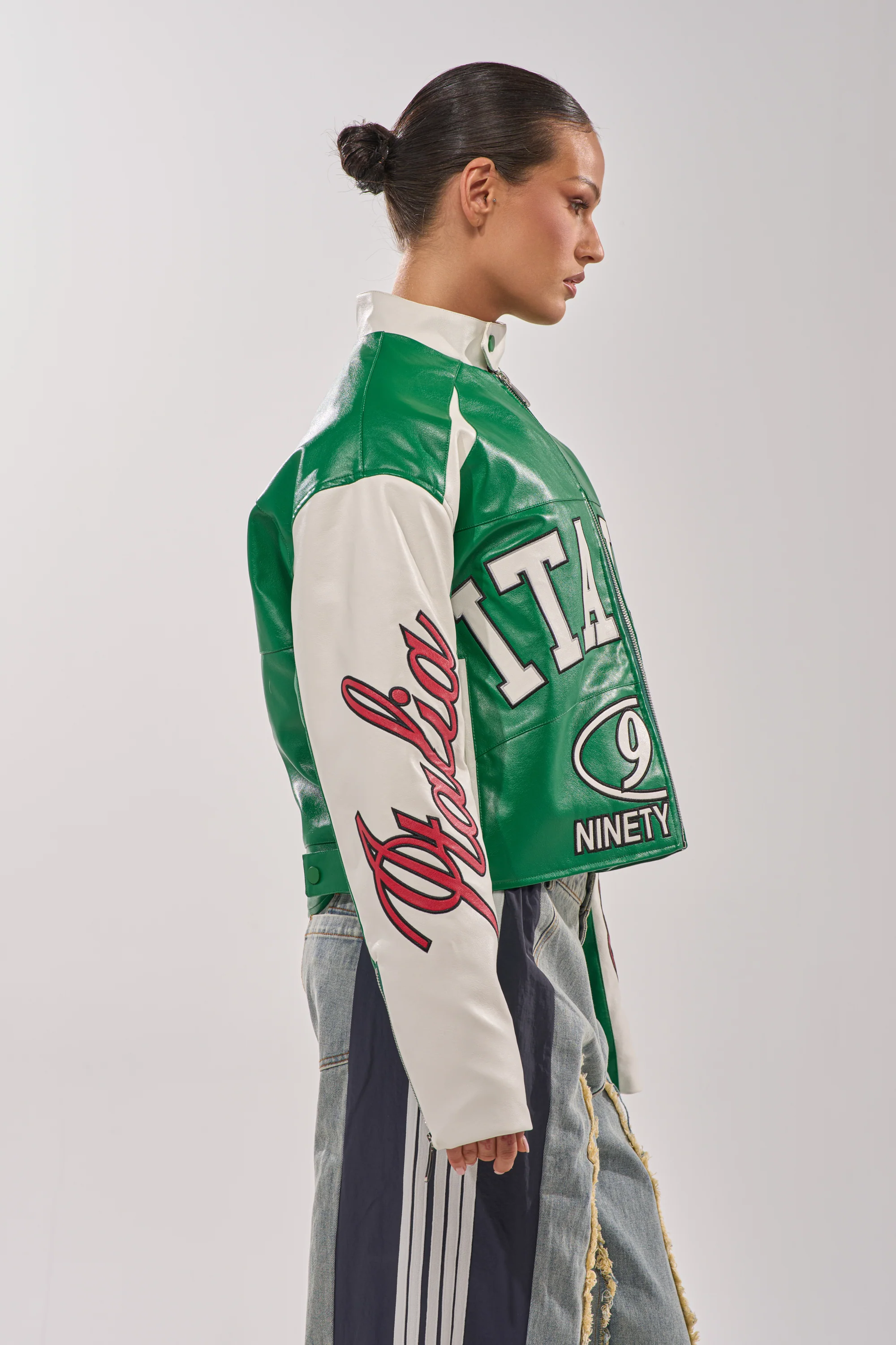 CATCHING FLIGHTS EMBROIDERED BOMBER - Image 7