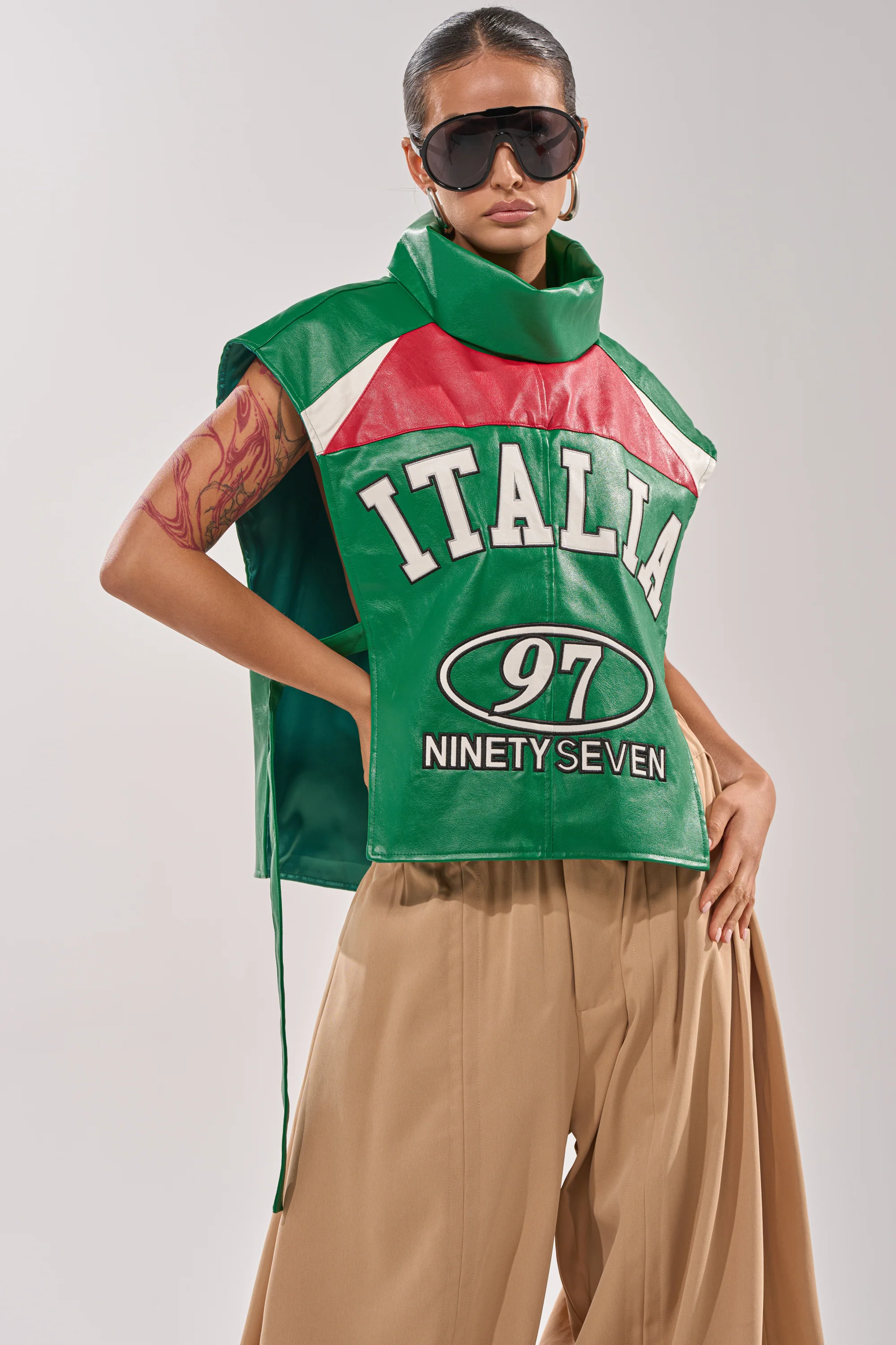 CATCHING FLIGHTS EMBROIDERED VEST - Image 2