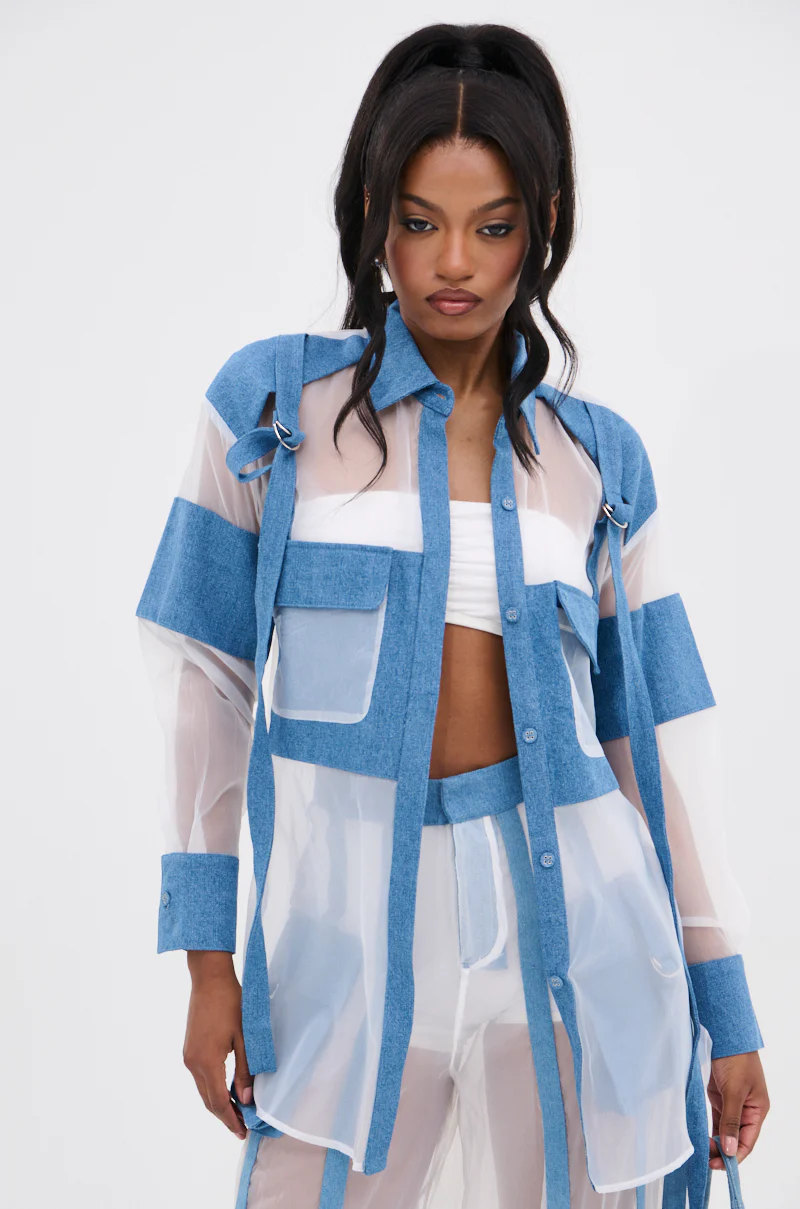 CELINE BUTTON DOWN TOP - Image 3