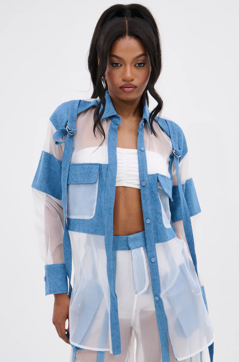CELINE BUTTON DOWN TOP - Image 4