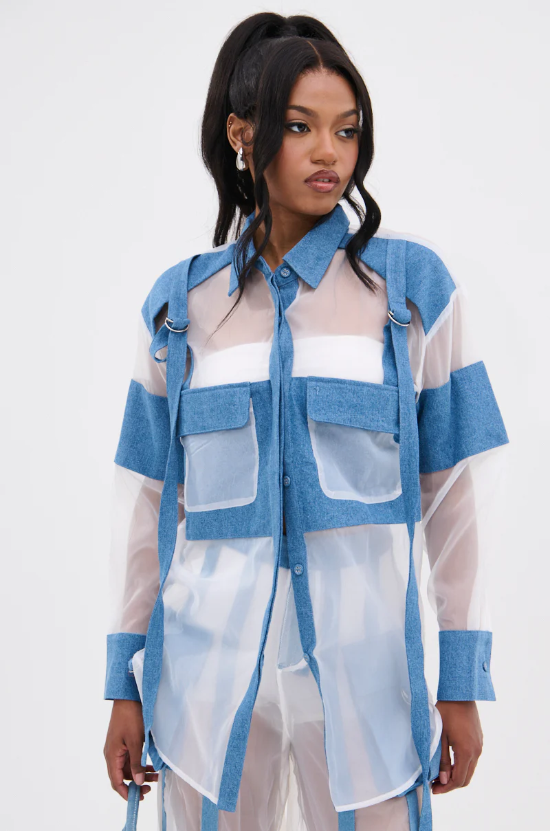 CELINE BUTTON DOWN TOP - Image 5