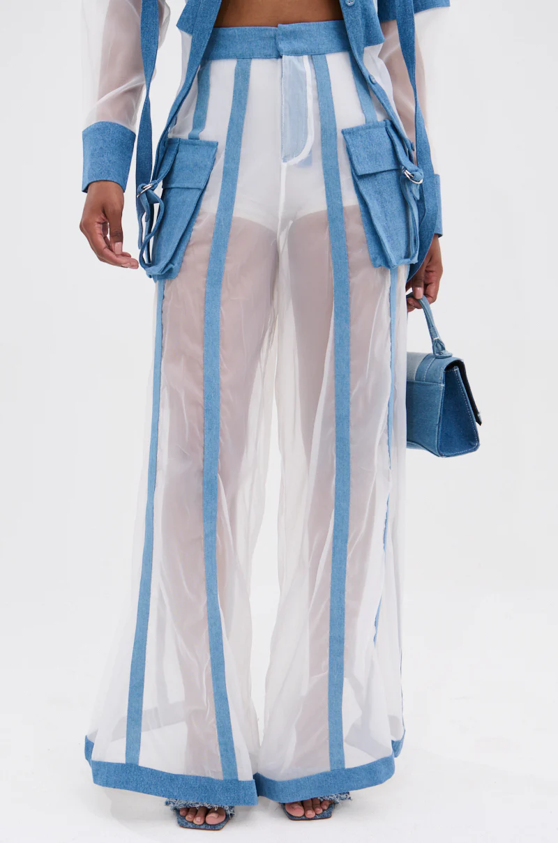 CELINE WIDE LEG TROUSER - Image 3