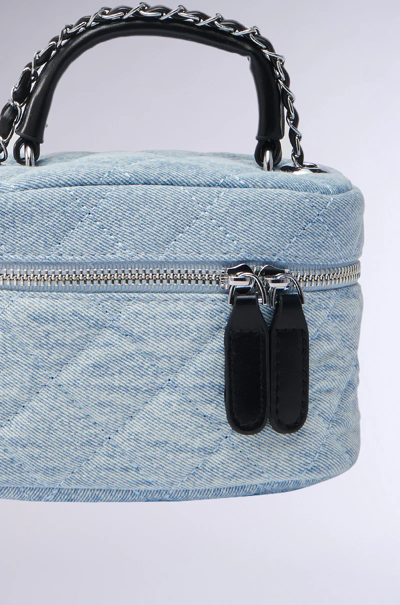CHACHA DENIM MINI PURSE - Image 4