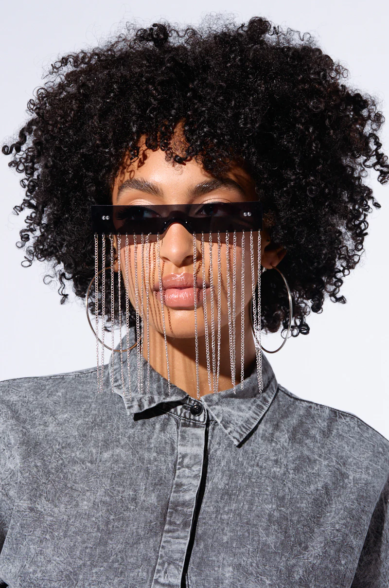 CHAIN TEARS SUNGLASSES - Image 3