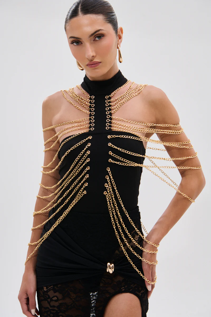 CHAINS DRIP BODYSUIT - Image 3