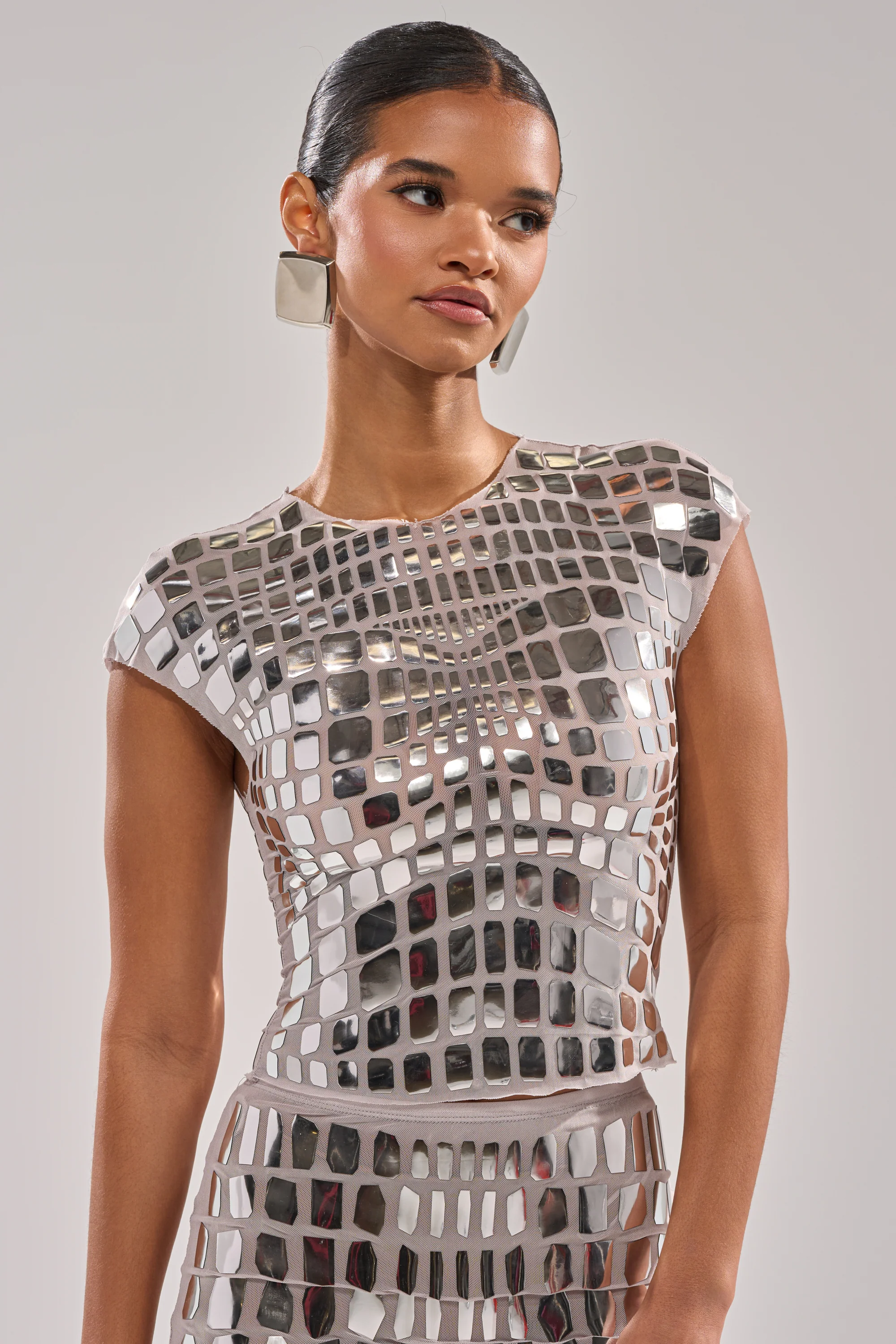 CHAMPAGNE POPPIN BLOUSE - Image 3