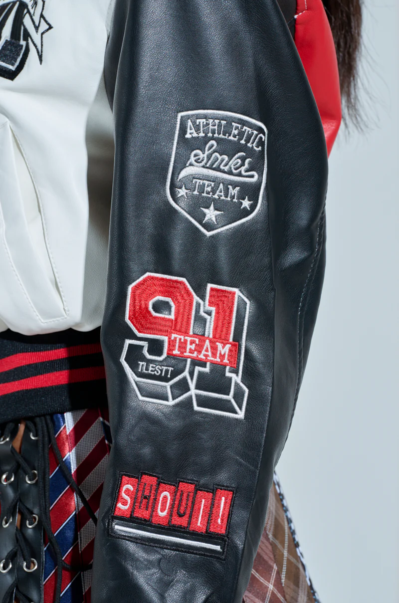 CHAMPIONS LEAGUE FAUX LEATHER BOMBER - Image 10