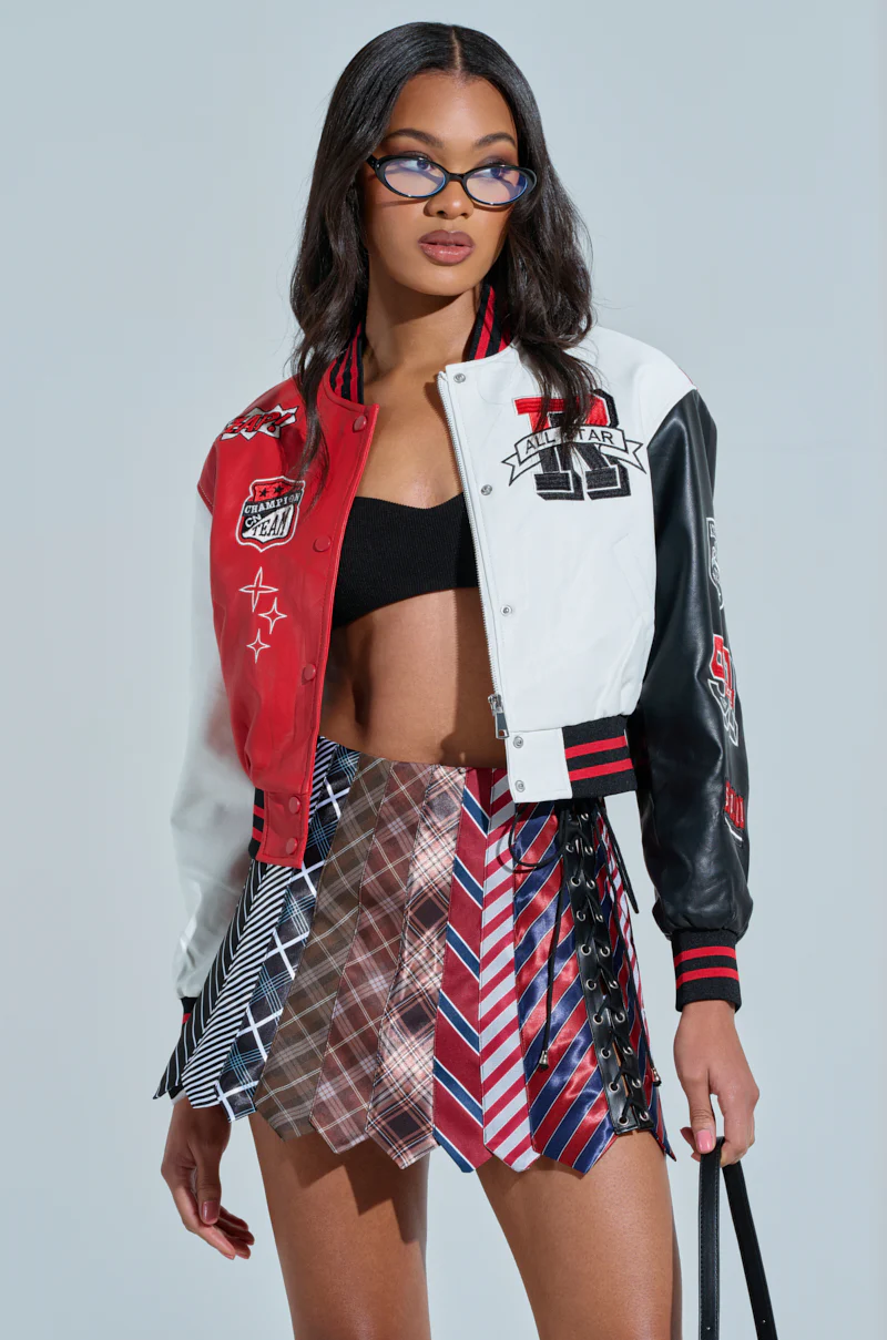 CHAMPIONS LEAGUE FAUX LEATHER BOMBER - Image 2