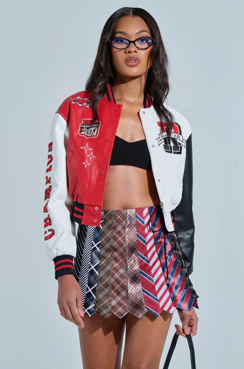 CHAMPIONS LEAGUE FAUX LEATHER BOMBER - Image 3