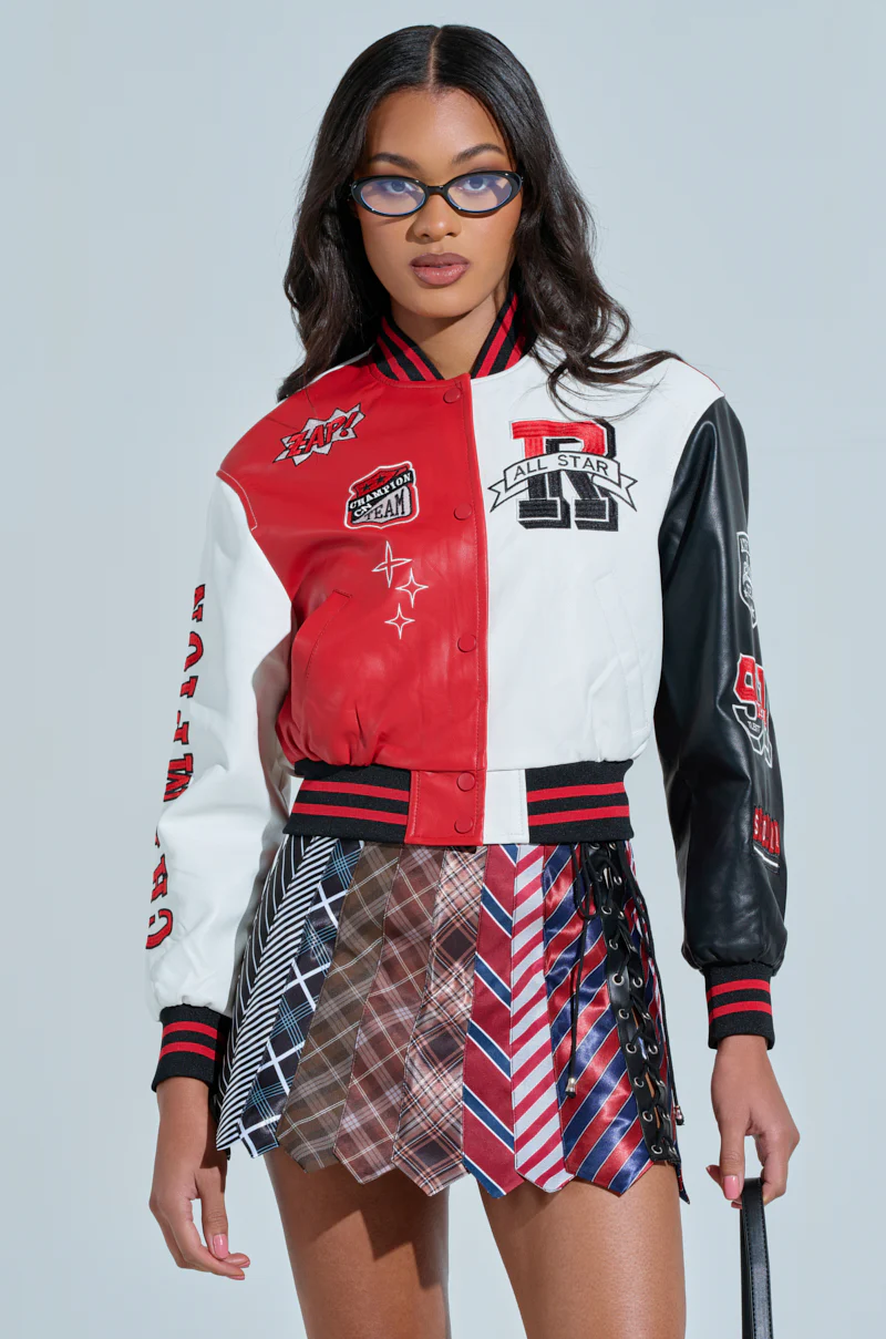 CHAMPIONS LEAGUE FAUX LEATHER BOMBER - Image 4