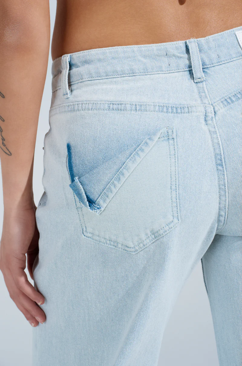 CHANGE OF PERSPECTIVE WIDE LEG DENIM PANTS - Image 5